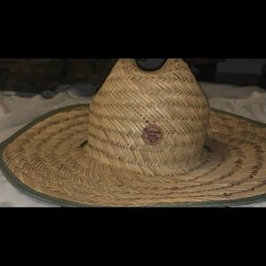 Banana Boat straw hat.